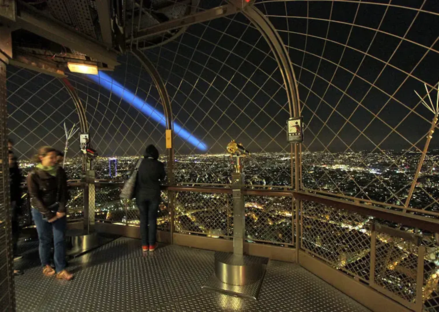 1 Eiffel Tower Summit Elevator Guided Tour at Night